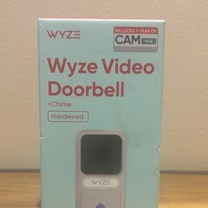 Wyze Video Doorbell - Light Blue & White Packaging